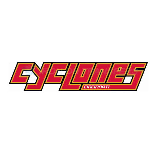 Cincinnati Cyclones Iron-on Stickers (Heat Transfers)NO.9236
